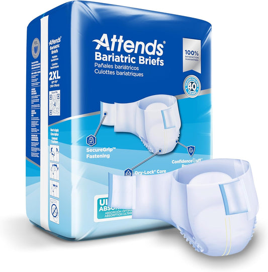Attends Bariatric Incontinence Briefs for Ultimate Comfort