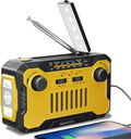 MEGATEK Emergency Radio: 5000mAh Charger & Survival Tools