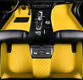 Customized Car Floor Mats - Tailored Fit for 99% of Cars - Yellow
