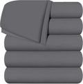Utopia Bedding Flat Sheets Pack of 24 - Soft Brushed Microfiber Twin