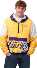 FOCO NBA Team Logo Warm-up Windbreaker Jacket - Team Pride Layer