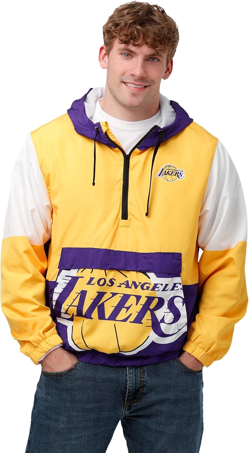 FOCO NBA Mens Team Logo Warm-up Windbreaker Jacket Review