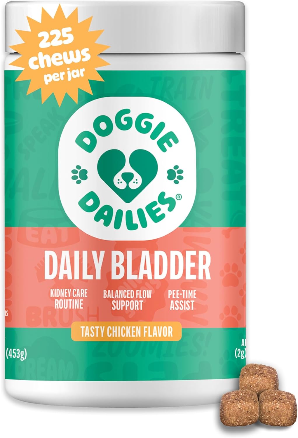 Doggie Dailies Cranberry Supplement for Dogs - Urinary Support