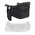 Fast Table Chair Black with Dining Tray - Portable High Chair