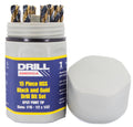 Drill America 15 Piece High Speed Drill Bit Set - Tough Multi-Material