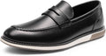 Bruno Marc Men's Dress Penny Loafer Slip-on Shoes - Classic Comfort in