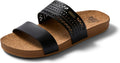 REEF Cushion Vista Perf Sandals for Women - Breathable Cork Comfort