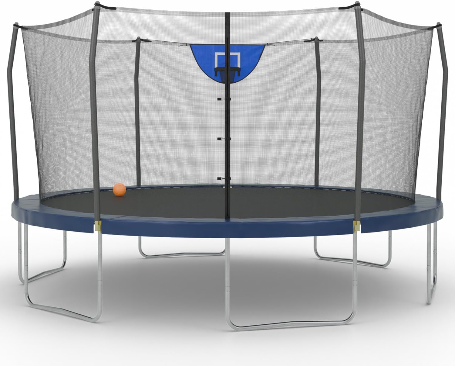 Skywalker Trampoline Outdoor 8 FT with Basketball Hoop Fun