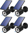 Solar Lights Outdoor Motion Sensor Flood Lights 2000LM - Bright