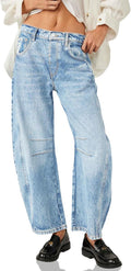 Trendy Women's Boyfriend Jeans Offering a Vintage Touch and Comfort