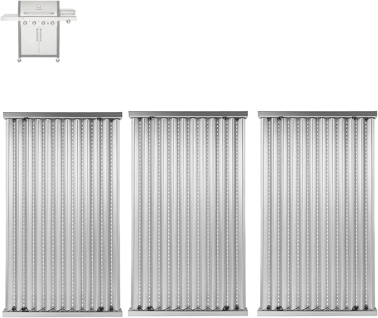 True Infrared Grill Emitter Plates for Charbroil Grills 17 in