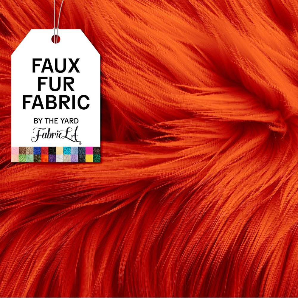 Faux Fur Fabric by The Yard - Luxurious Crafting Material