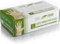 SAFEGUARD Latex Powder Free Gloves Large - Durable Food Service