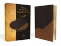 RVR60 Biblia de Estudio MacArthur Leathersoft Cafe - estudio profundo