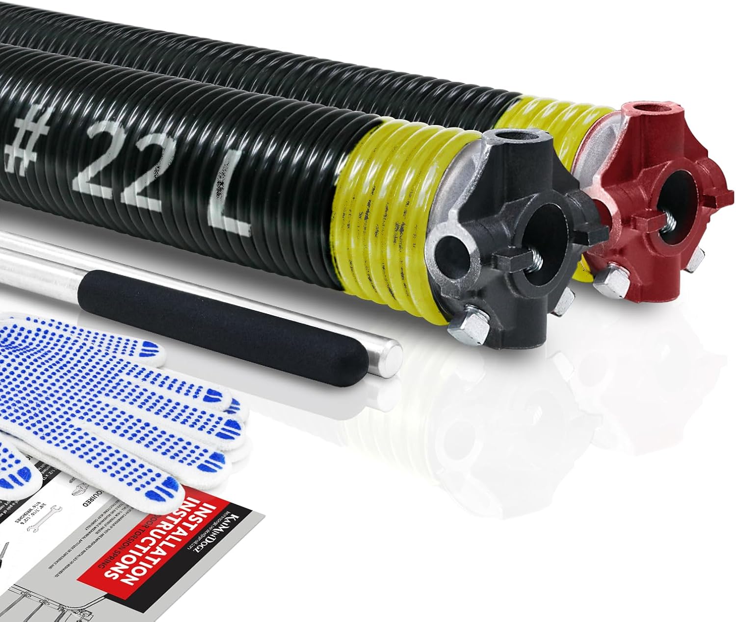 High Precision Garage Door Torsion Springs Set with Tools