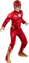 The Flash Deluxe Costume Jumpsuit and Mask for Boys Size Large