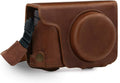 MegaGear Genuine Leather Camera Case for Panasonic Lumix DMC-ZS100