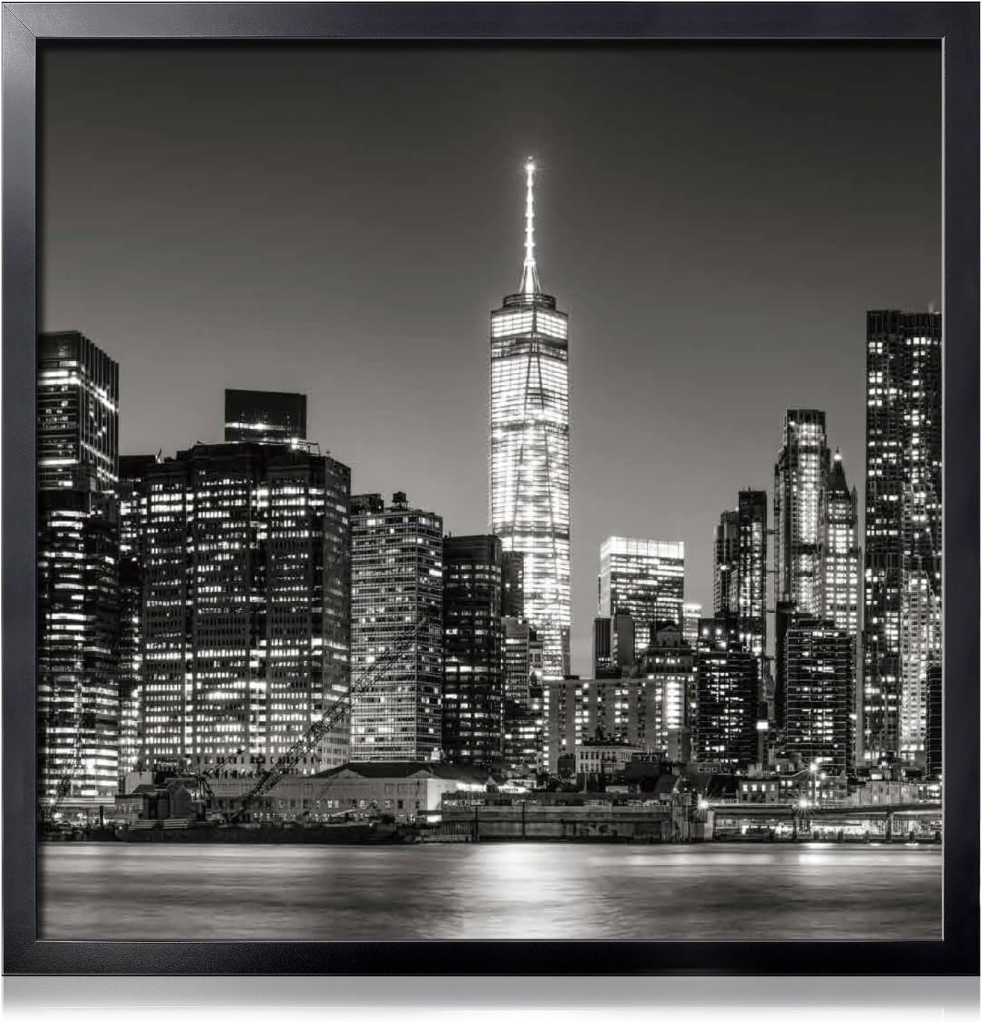 28x28 Picture Frame for Wall Decoration in Classic Black Style