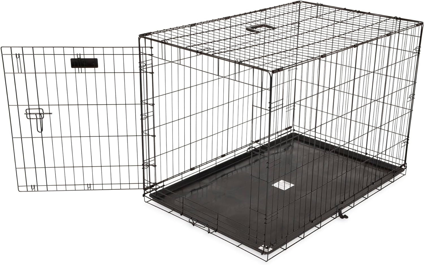 42 Inch Wire Dog Crate with 5-Point Locking System for Pets