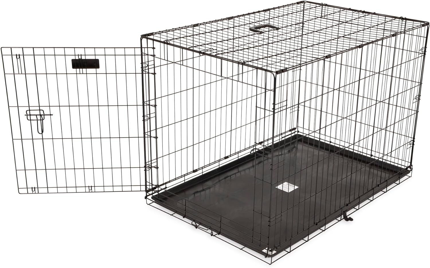 42 Inch Wire Dog Crate with 5-Point Locking System for Pets