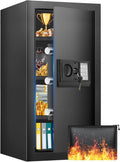 27.56 Inches Tall Safe Box - Large Fireproof Home Safe for Documents
