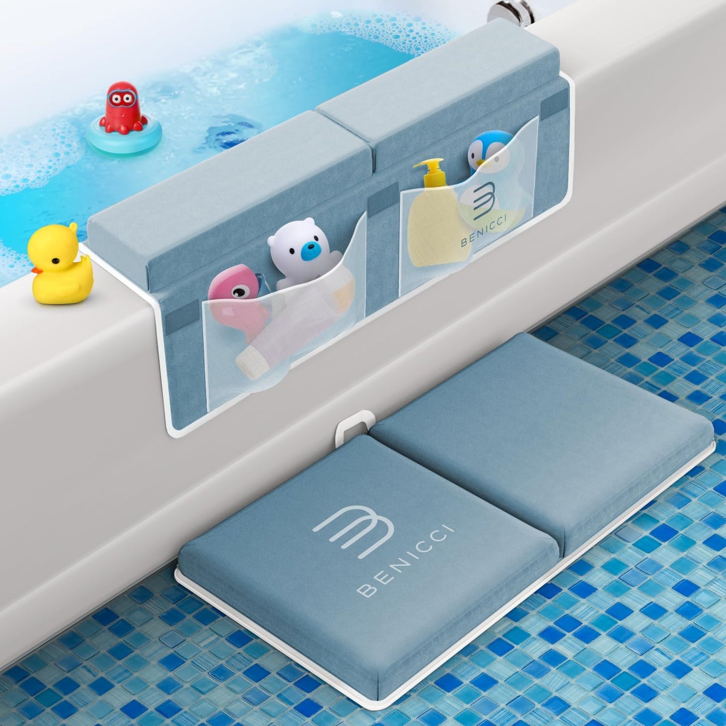 Comfortable Bath Kneeler and Elbow Rest Pad for Baby Bathing