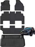 TPE All Weather Floor Mats with Trunk Mat for Chrysler Pacifica Hybrid