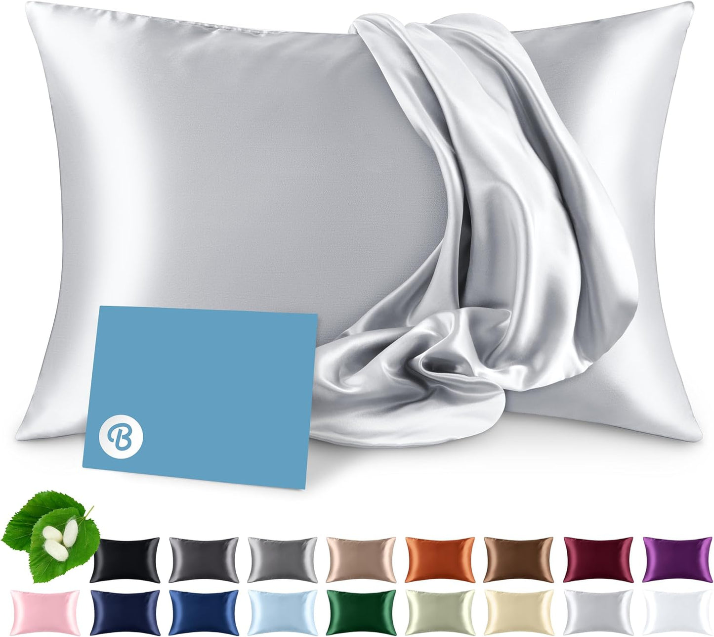 Mulberry Silk Pillowcase for Hair and Skin - Ultra Premium Quality