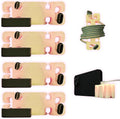 GlowBrick Weighted Cord Holder for Nightstand and Travel