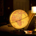 Illuminated World Globe for Adults & Kids - Antique LED Night Light
