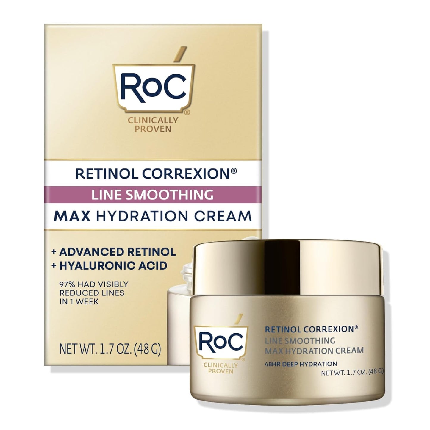 RoC Retinol Correxion Max Daily Hydration Face Moisturizer