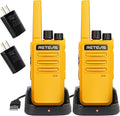 Retevis RT68 Walkie Talkies for Adults - Durable Long-Range 2 Pack