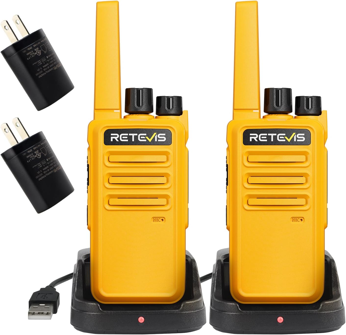 Retevis RT68 Walkie Talkies for Adults - Durable 2 Way Radios