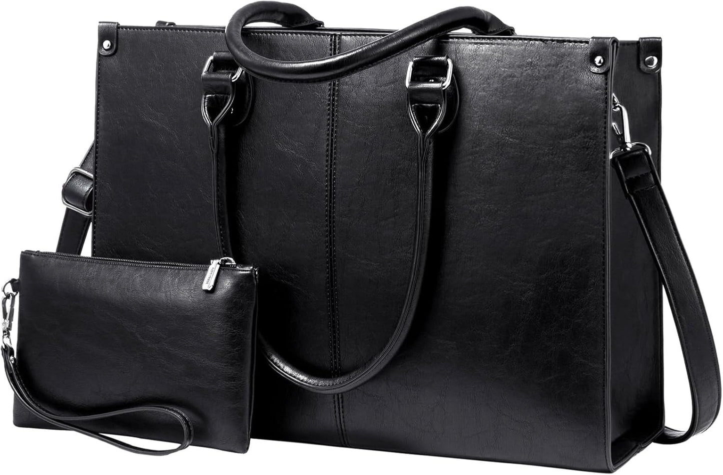 LOVEVOOK Vintage Work Tote Bag for Women - Durable Laptop Bag