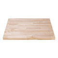 DuraSteel 24x30 Butcher Block Countertop - Solid Maple Worktop