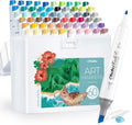 Ohuhu Alcohol Markers Double Tipped Slim Broad Fine Art Set