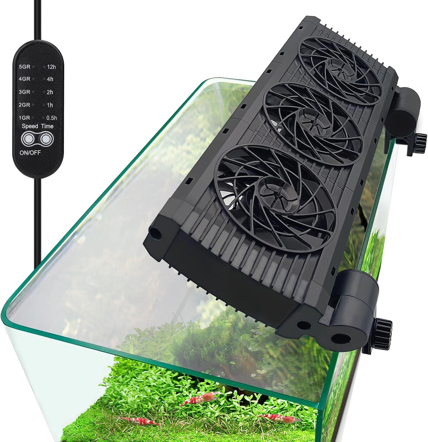 Aquarium Chillers Fan - Adjustable Cooling for Fish Tanks