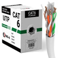 High-Speed Cat6 Ethernet Cable 1000ft - 10 Gigabit Network, 550MHz UTP