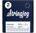 Stringjoy 8-String Balanced Light Gauge Signatures 10-80 - 2-Pack