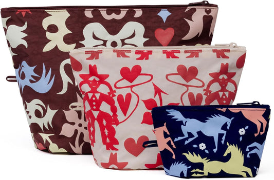 BAGGU Go Pouch Set: Versatile Storage for Every Occasion