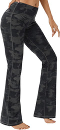 Bootcut Flare Yoga Pants High Waist Tummy Control - Tall Fit Shoes