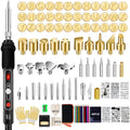 Wood Burning Kit 163 Pcs Pyrography Tool Kit - Adjustable Temp Control