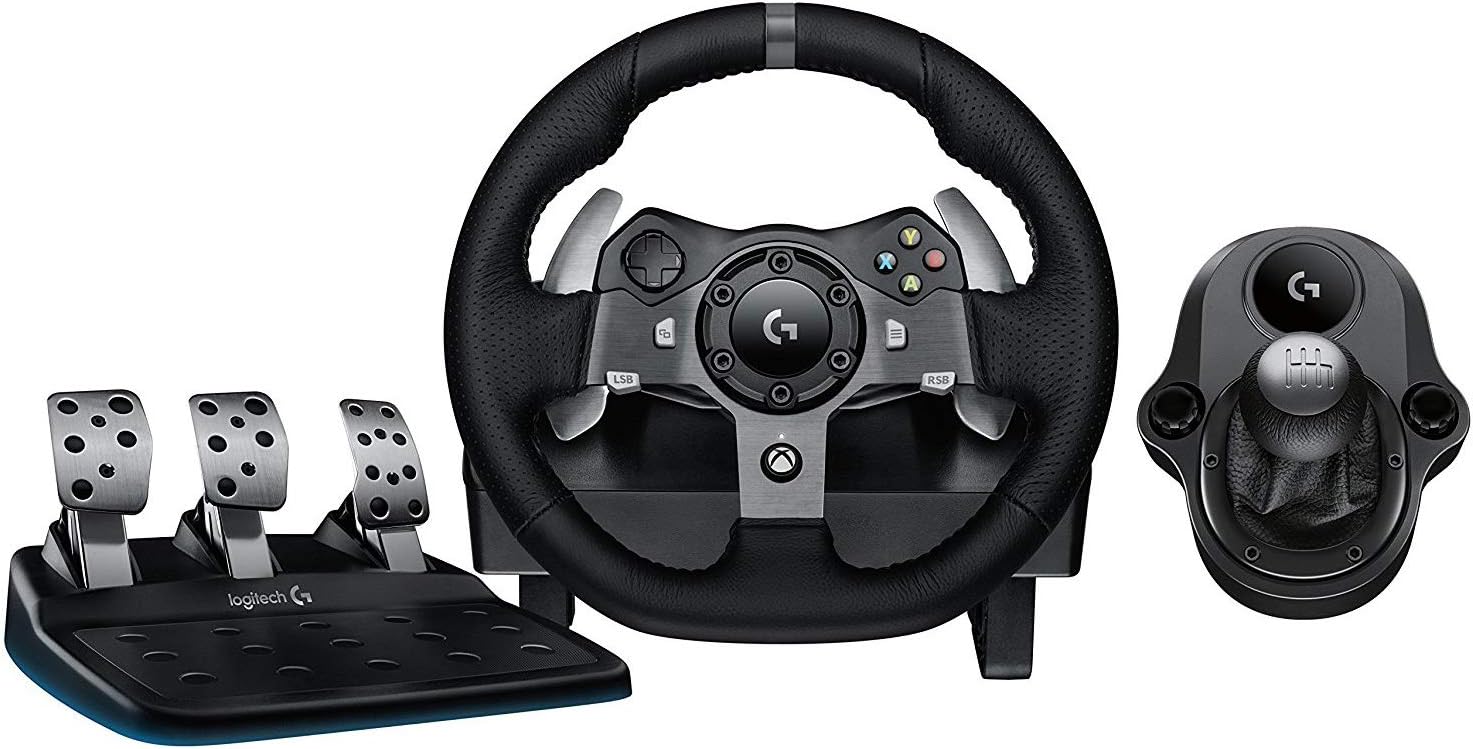 Logitech G920 Driving Force Racing Wheel and Shifter Bundle Review