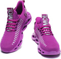 Womens Breathable Mesh Walking Shoes - Lightweight Non Slip Sneakers