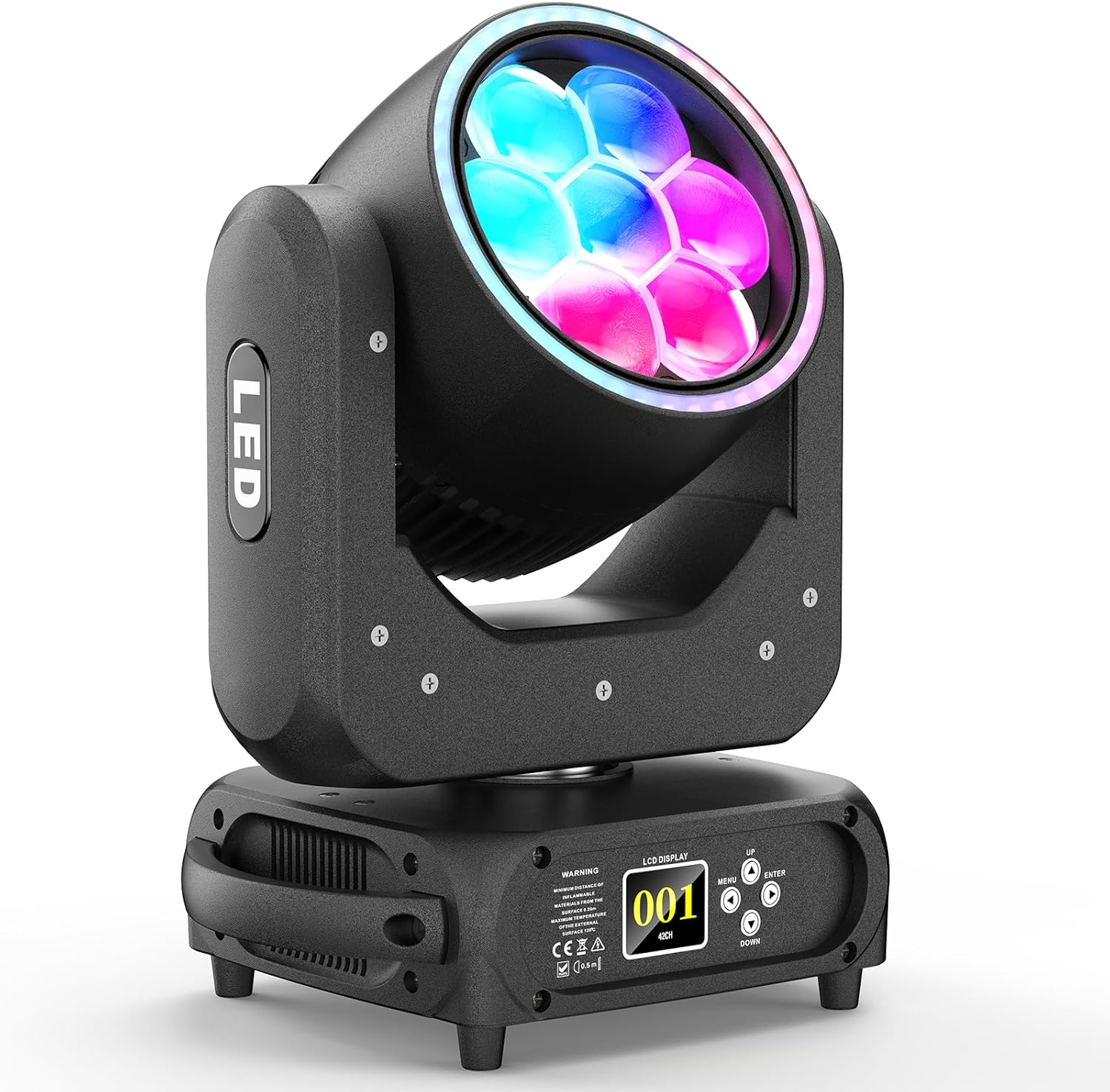 Moving Head Light 7x40W LED with Kaleidoscope Effect for Stages