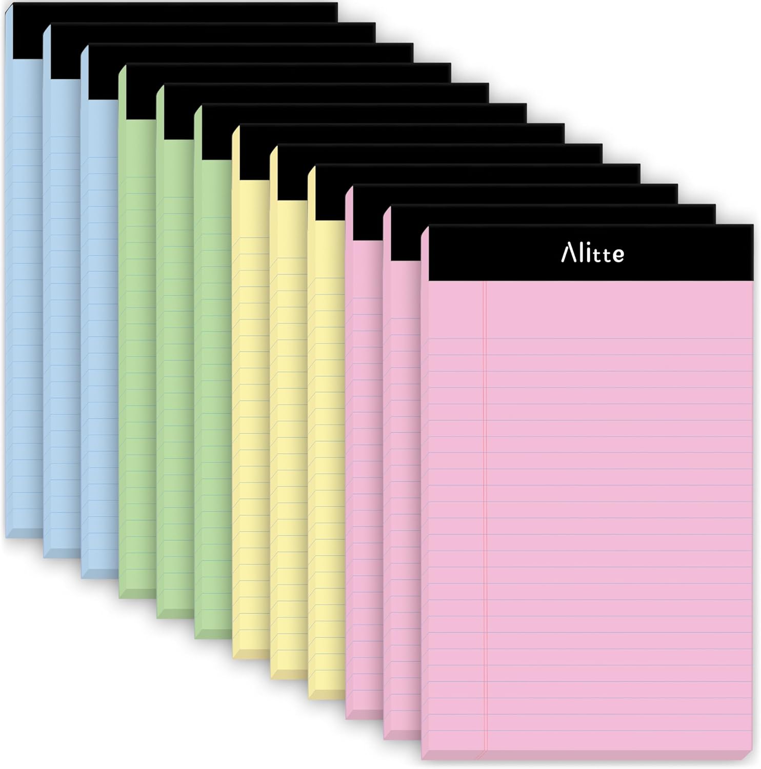 Premium Legal Notepads - No Ink Bleeding - Pack of 12