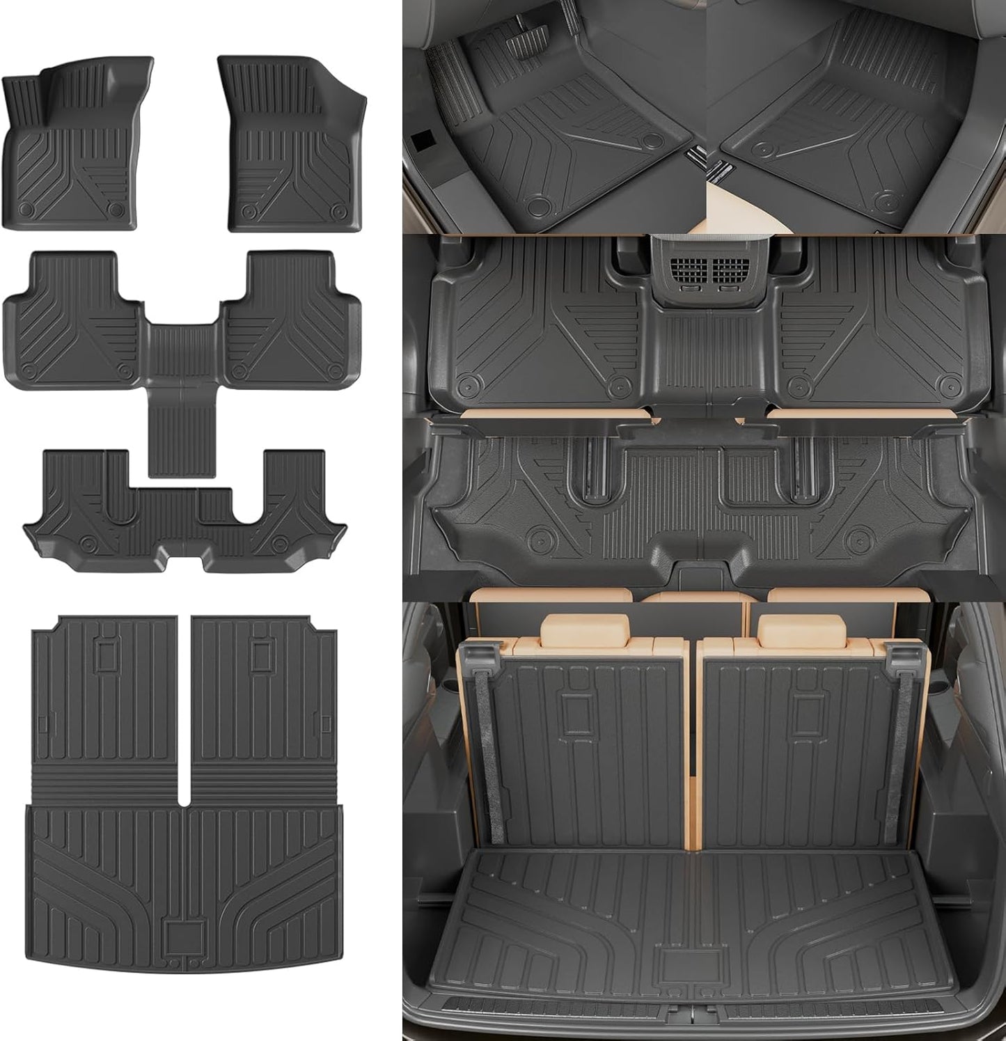 Custom Fit Floor Mats for 2018-2026 Volkswagen Atlas Models