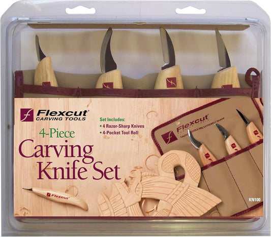 FLEXCUT Wood Carving Tools Set for Beginners and Experts