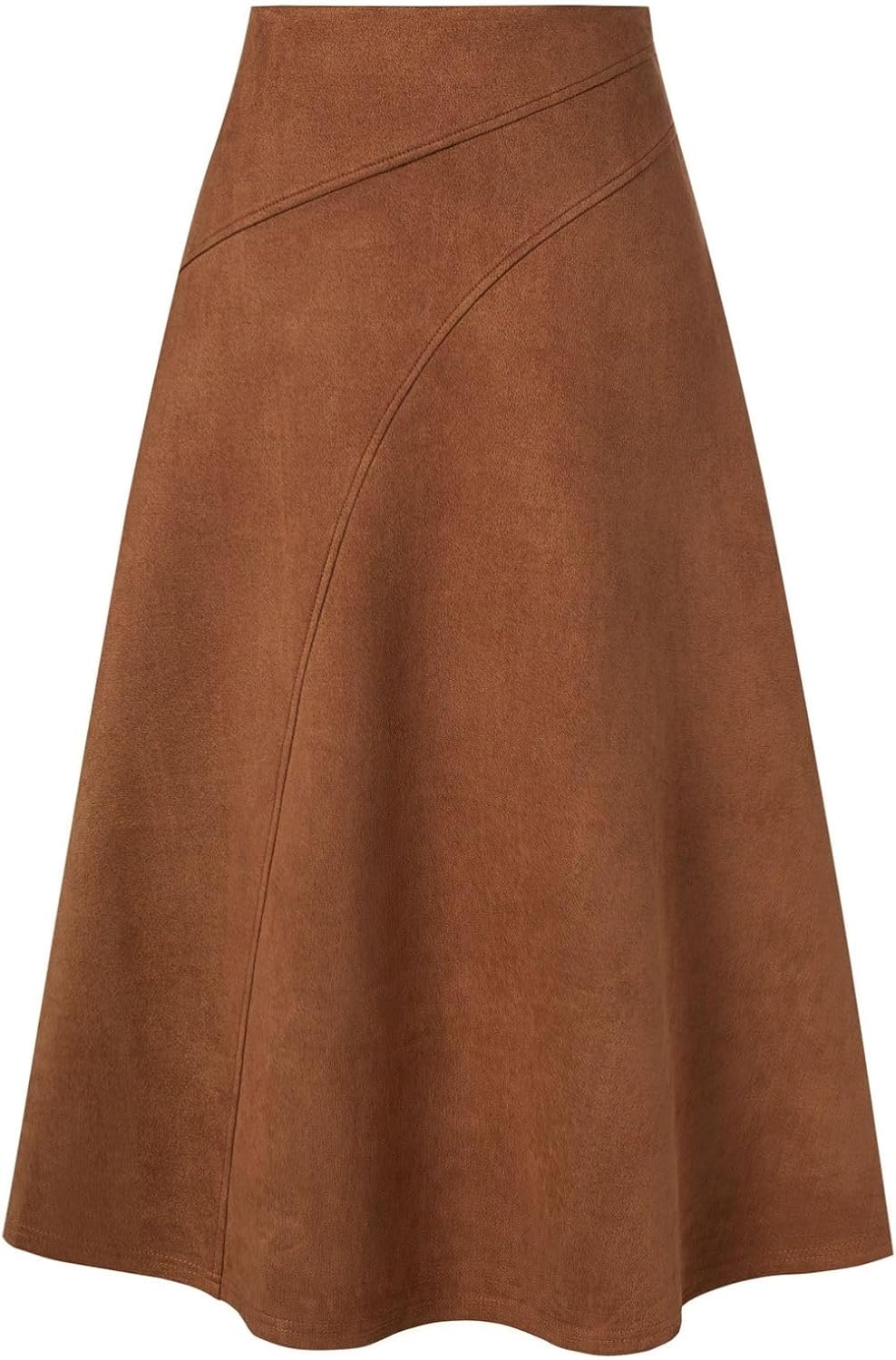 Kate Kasin Women's Suede Skirts for Stylish Fall and Winter Wear