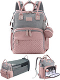 JOLLITO Baby Diaper Bag Backpack with Changing Station - Organized